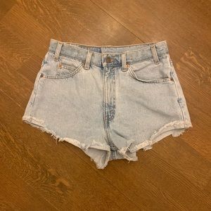 Levi’s Jean shorts purchased from Aritzia